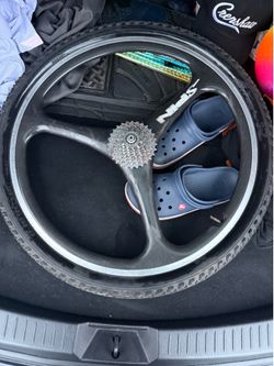 Back carbon rim