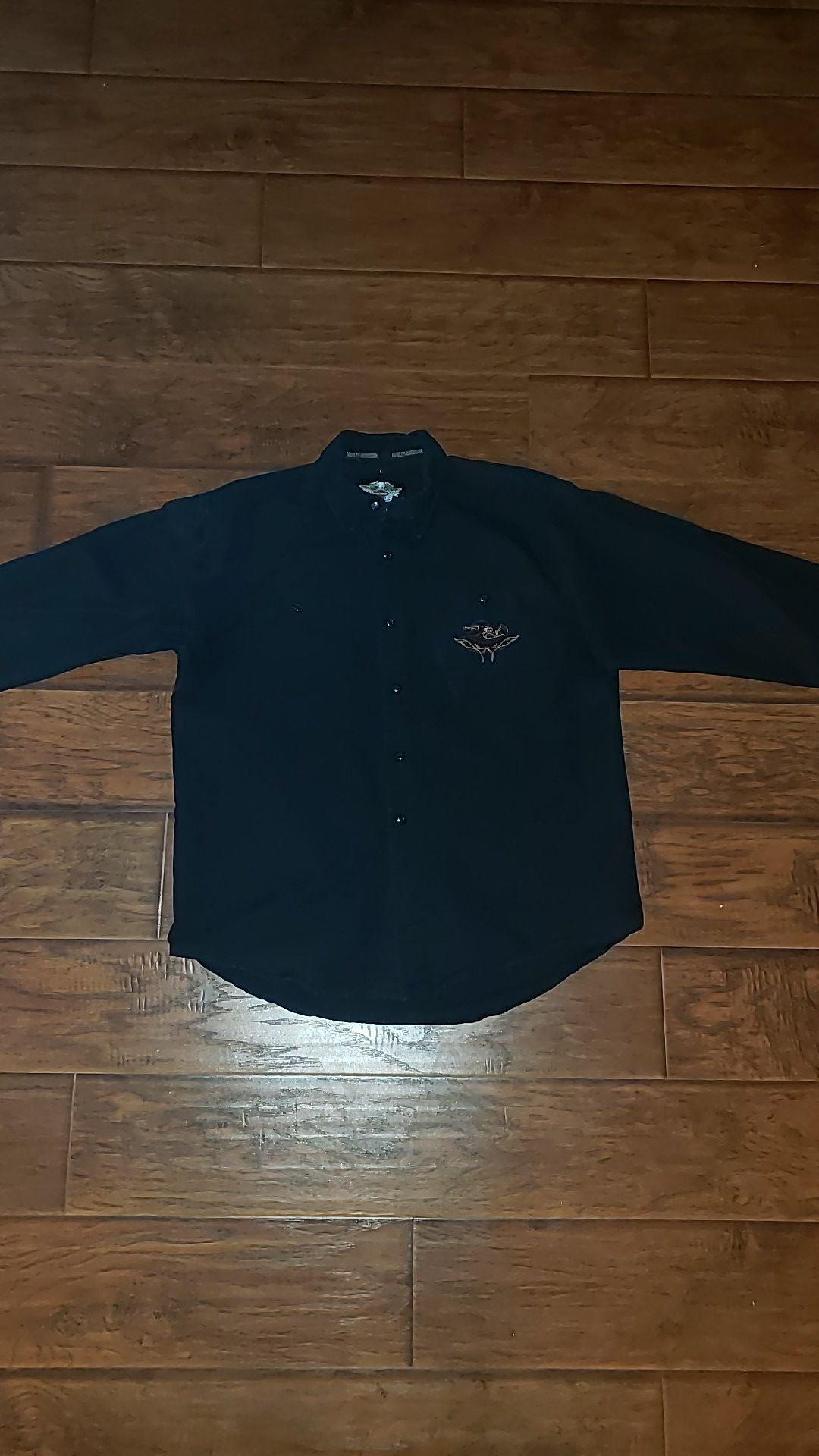 Harley-Davdison vintage black long sleeve