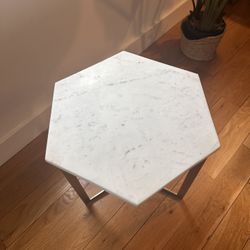 Marble End Table 