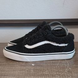 Vans Old Skool Faux Fur Women's Shoes Size 7.5