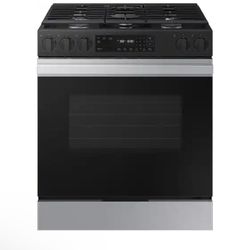 Samsung Bespoke Slide In Gas Range 