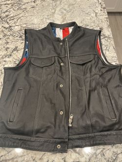 Leather Vest
