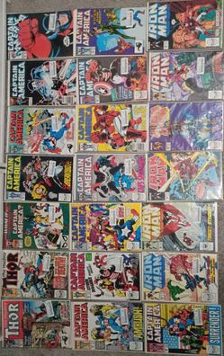 21 comic books that contain Ironman, Captain America, thor