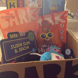 Bark Box Dog Treats And Toys Brand New