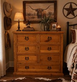 Wood dresser