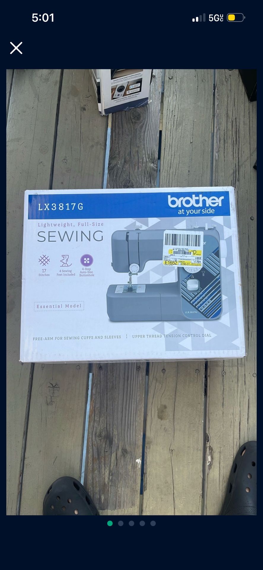 Brother Sewing Machine New !