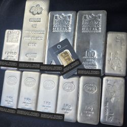 Silver Ingots Kilo/100oz