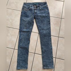 Acid Wash Skinny Jeans 
