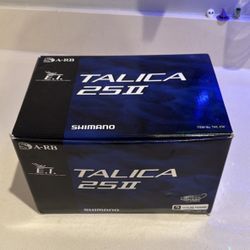 Shimano Talica 25ll (Brand New In Box) 