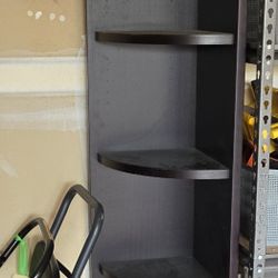 2 Solid Wood Corner Shelfs