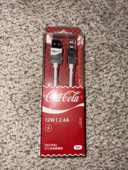 New Coca Cola Charger Lightning Cable