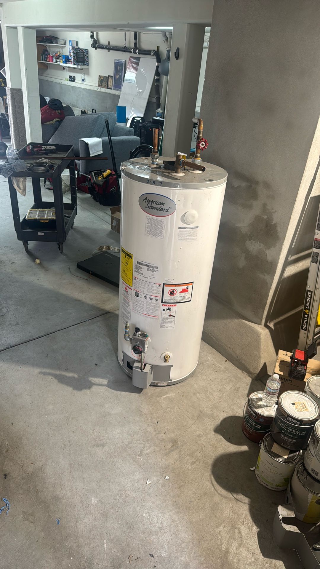 Free 30 Gal Gas Heater