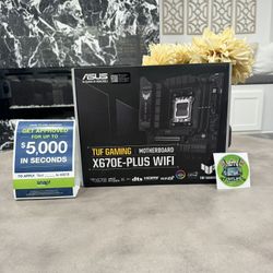 Asus TUF Gaming X670E Plus WiFi AM5 Ryzen 7000 Atx Motherboard