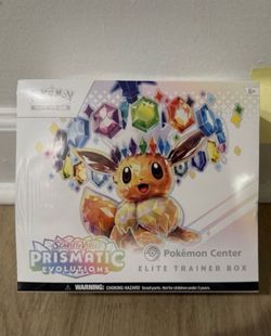 Prismatic Evolutions Pokemon Center Elite Trainer Box (Exclusive)