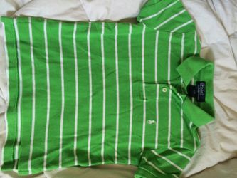 Green Ralph Lauren shirt 2T