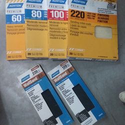 Norton Sandpaper.