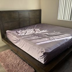 Wooden King Bed Frame For Sale 