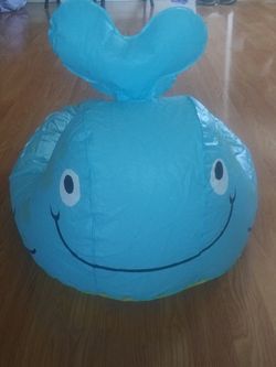 Inflatable whale