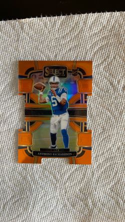 Anthony Richardson  Rookie Card Orange Die Cut 2023