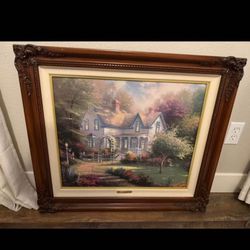 OPEN TO OFFERS - 4 Beautiful Limited Edition Thomas Kinkades - 1100 for all 4 or 400 each OBO