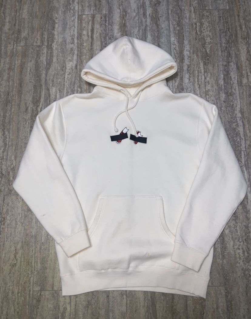 BRAND NEW NIKE Air Jordan 1 Banned Hoodie (Cream) SIZE MEDIUM AUTHENTIC- $50