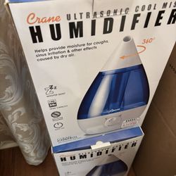 Crane ultrasonic cool mist humidifier 