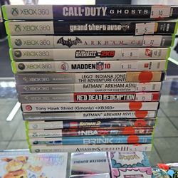 Xbox 360 games BEST OFFER