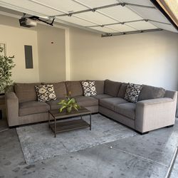 Gray Sectional Couch