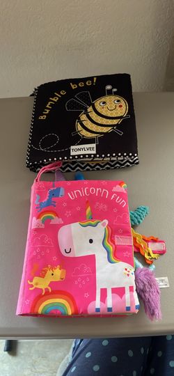 Baby Sensory Cloth Books (See Description)