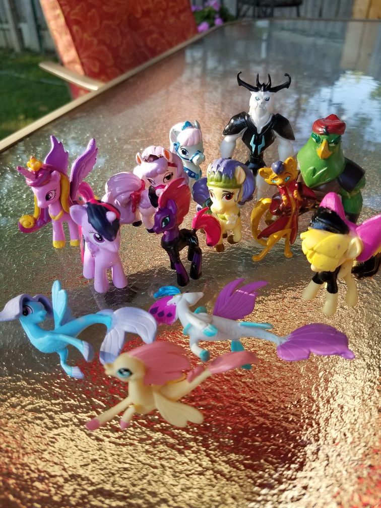 My Little Pony mini figures from movie lot 18