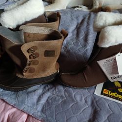 Brand New Size 6 Lacrosse Winter Fur Lined Boots