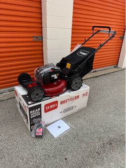 New Toro lawnmower Recycle GTS 140cc 21” self-propelled