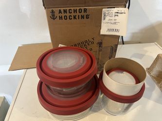 Anchor Hocking TrueSeal Glass Food Storage, 16 pieces