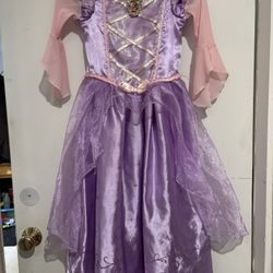 Disney Rapunzel Dress And Bow And Arrow