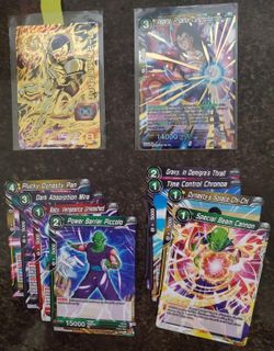 Dragon Ball Z Super Card Lot Big Cooler Hit