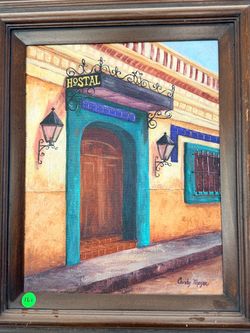 Framed Original Painting by Candy Mayer