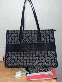 Guess Los Angeles Monogram Tote Bag