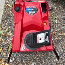 Troy Built Snowblower 