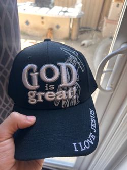 God is great hat  jesus