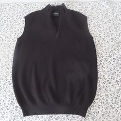 galvin green 1/2 zip pullover sweater vest L black