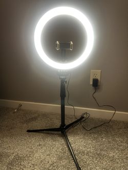 UBeesize 12” Selfie Ring With Tripod 