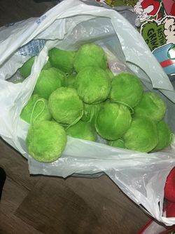 The grinch decorations