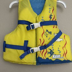Kent FLOTATION AID - TYPE III PFD Vest For Kids And Youths. OBO 
