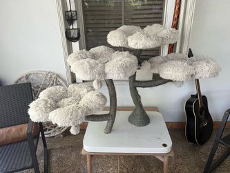 KBS Graphite Grey Hexaflora Fantasy Cat Tree