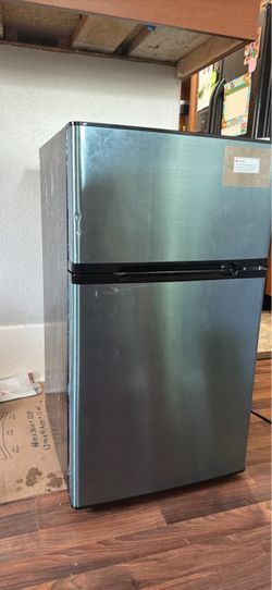 Mini Fridge ( Stainless Steele)