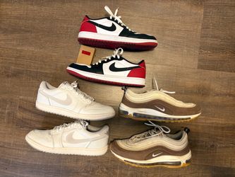 Nike Air Jordan 1 low ‘85 OG, Air Max 97 size 9.5