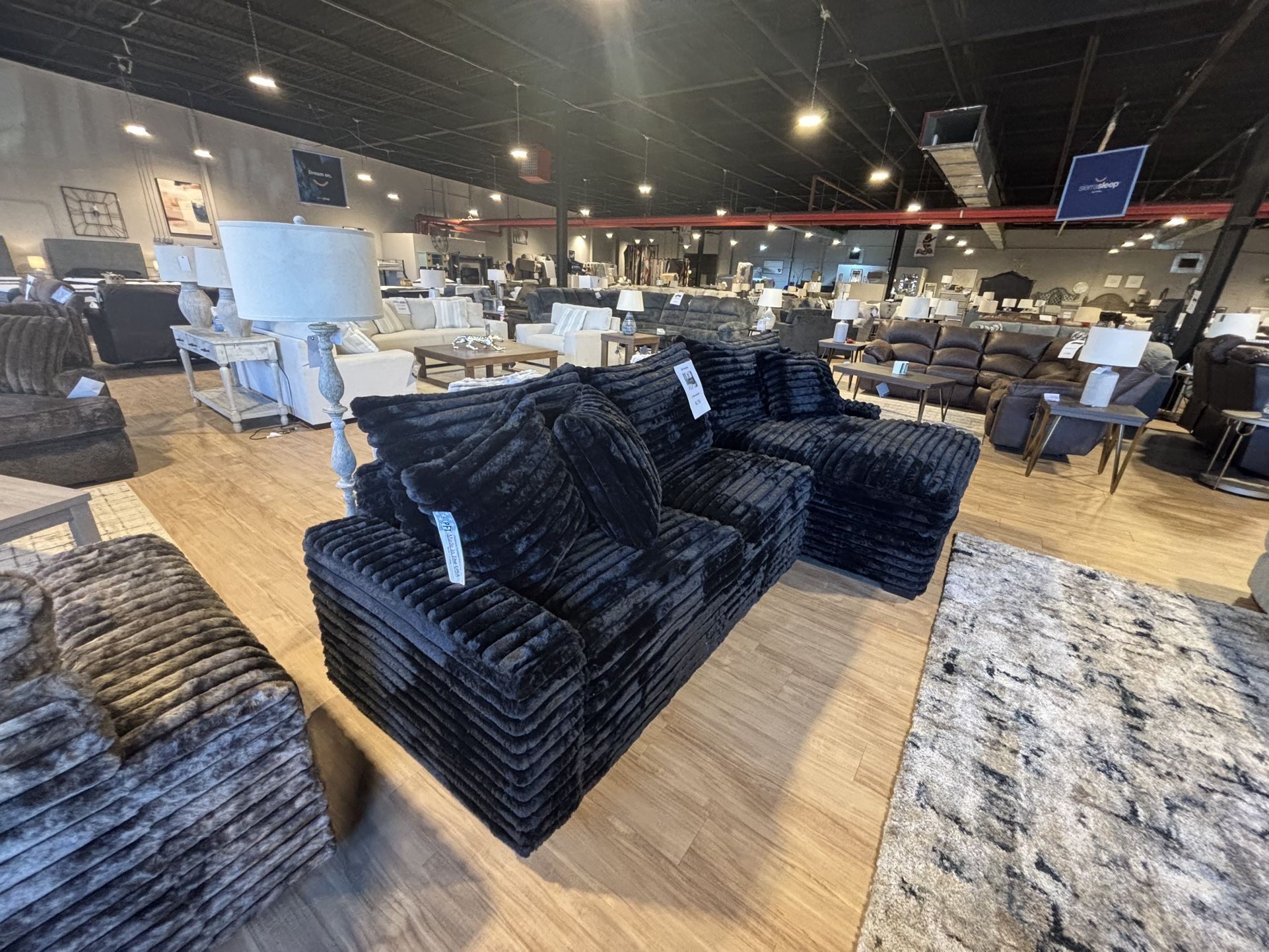 Black Sectional