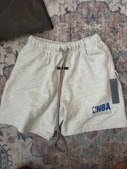 NBA Essentials gray shorts