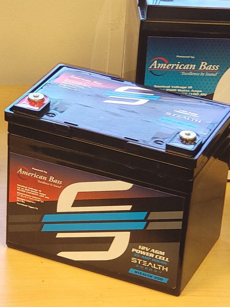 American Bass Battery 35h New