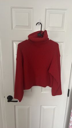H&M Cropped Turtleneck Sweater - Size S